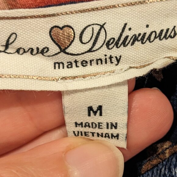 Maternity 3/4 length soft shirt - size medium - Picture 2 of 7